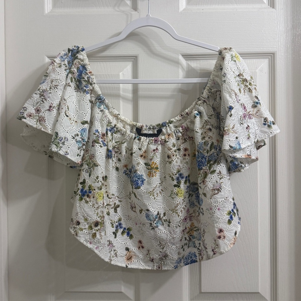 Zara off shoulder top